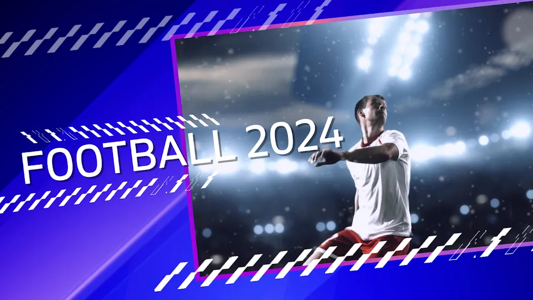 Football 24 [MOD: бесконечные монеты и энергия] (Бесплатно / APK) — скриншот 1