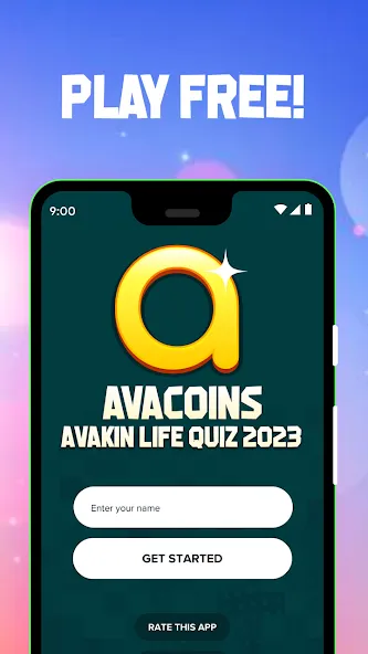 AvaCoins Quiz for Avakin Life [MOD: безлимитные монеты и подсказки] последняя версия — скриншот 1