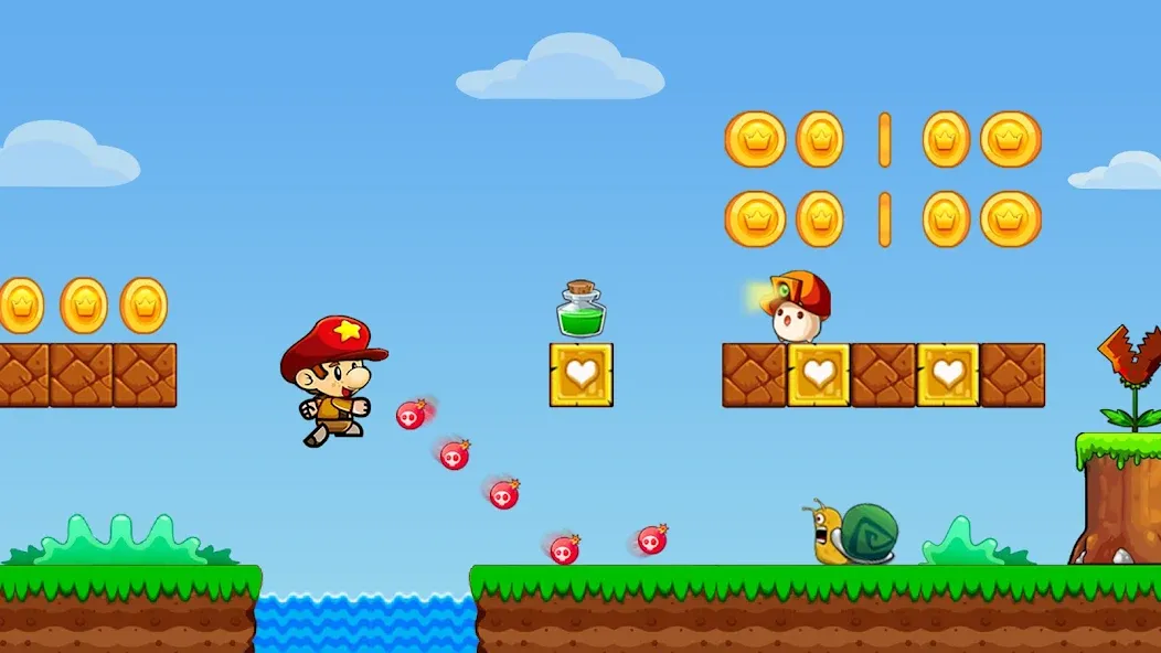 Скачать взлом Bob's World - Super Bob Run [MOD: безлимитные монеты и жизни] — скриншот 4