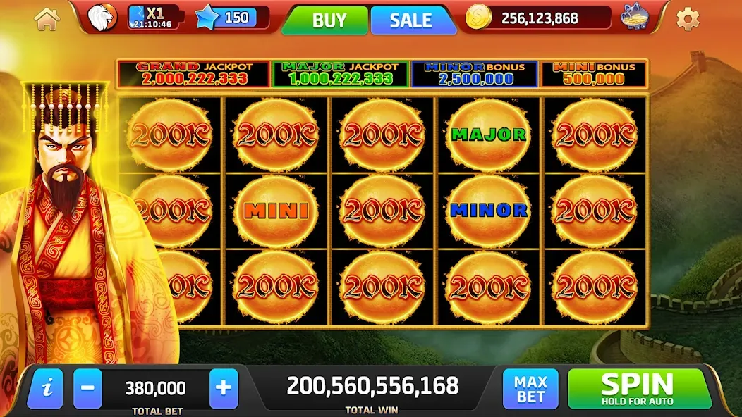 Скачать Royal Jackpot Casino Machines [MOD: безлимитные монеты и бонусы] — скриншот 1