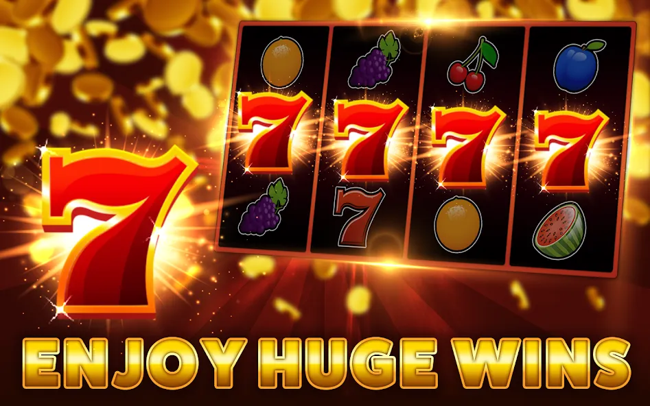 Скачать взлом Slots - Casino Slot Machines [MOD: безлимитные монеты и джекпоты] — скриншот 1