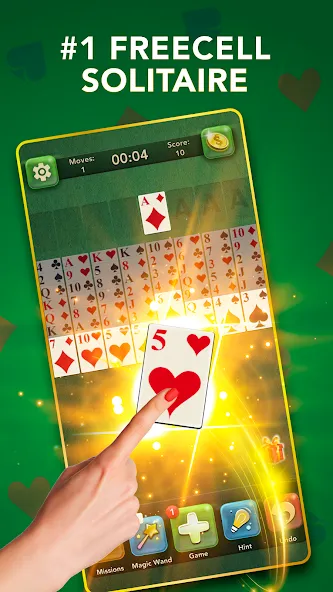 FreeCell Classic Card Game [MOD: открыты все карты и уровни] последняя версия — скриншот 3