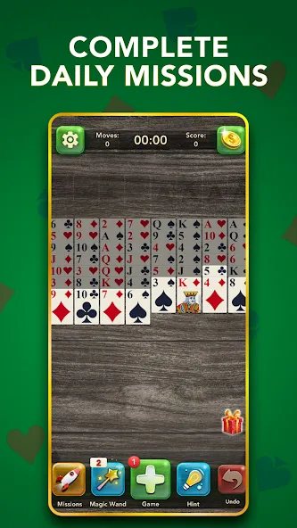 FreeCell Classic Card Game [MOD: открыты все карты и уровни] последняя версия — скриншот 4