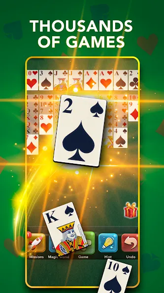FreeCell Classic Card Game [MOD: открыты все карты и уровни] последняя версия — скриншот 5