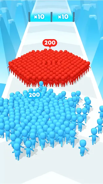 Count Masters: Stickman Games [MOD: безлимитные монеты и все скины] (Бесплатно / APK) — скриншот 3