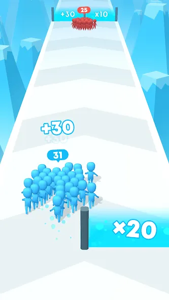 Count Masters: Stickman Games [MOD: безлимитные монеты и все скины] (Бесплатно / APK) — скриншот 4