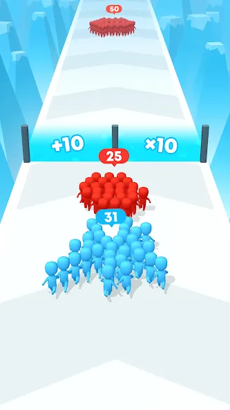 Count Masters: Stickman Games [MOD: безлимитные монеты и все скины] (Бесплатно / APK) — скриншот 5