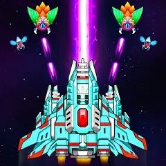 Взломанная Galaxy Attack - Alien Shooter [MOD: безлимитные монеты и жизни] на Андроид