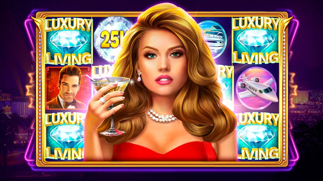 Скачать взлом Gambino Slots・Play Live Casino [MOD: безлимитные фишки и все бонусы] — скриншот 4