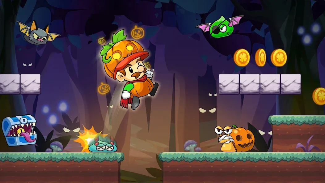 Скачать Barry World Adventure [MOD: много монет и открыты уровни] — скриншот 3