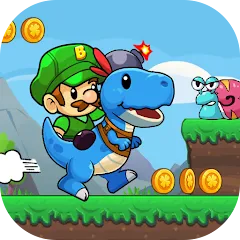 Скачать Barry World Adventure [MOD: много монет и открыты уровни]