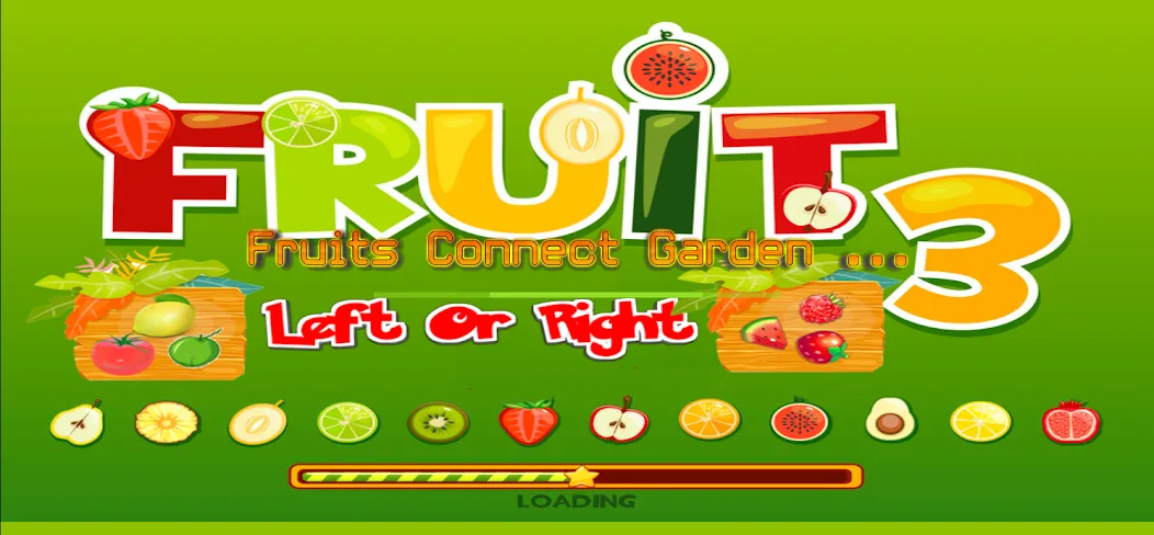 Link fruits - fruit match pair [MOD: подсказки доступны без ограничений] (Бесплатно / APK) — скриншот 1