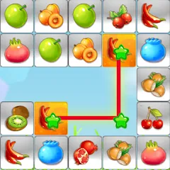 Link fruits - fruit match pair [MOD: подсказки доступны без ограничений] (Бесплатно / APK)