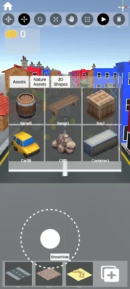 Скачать Game Maker 3D [MOD: безлимитные ресурсы и все инструменты] на телефон — скриншот 4
