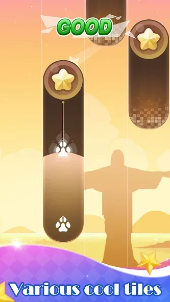 Piano Trip - Magic Music Game [MOD: безлимитные монеты и все песни открыты] (Бесплатно / APK) — скриншот 3