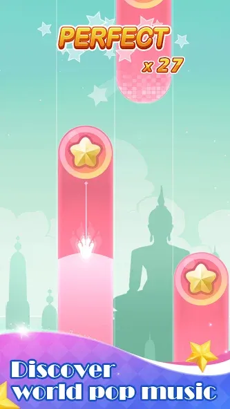 Piano Trip - Magic Music Game [MOD: безлимитные монеты и все песни открыты] (Бесплатно / APK) — скриншот 4
