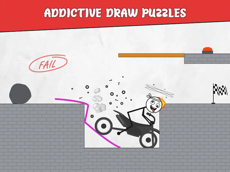 Скачать Draw Bridge: Puzzle Games [MOD: без рекламы и открыты все уровни] — скриншот 3