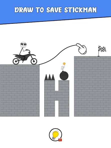 Скачать Draw Bridge: Puzzle Games [MOD: без рекламы и открыты все уровни] — скриншот 4