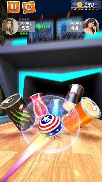 Can Shooting: Ball Games [MOD: безлимитные монеты и открыты уровни] (Бесплатно / APK) — скриншот 1