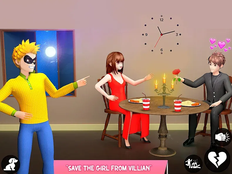 Save the Date 3D: Life Games [MOD: безлимитные деньги и энергия] последняя версия — скриншот 5