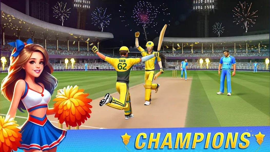 Play Cricket Games [MOD: безлимитные монеты и открыты все режимы] на Андроид — скриншот 1