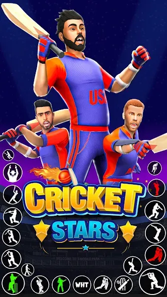 Play Cricket Games [MOD: безлимитные монеты и открыты все режимы] на Андроид — скриншот 4