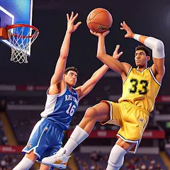 Скачать Dunk Smash: Basketball Games [MOD: безлимитные деньги и энергия]