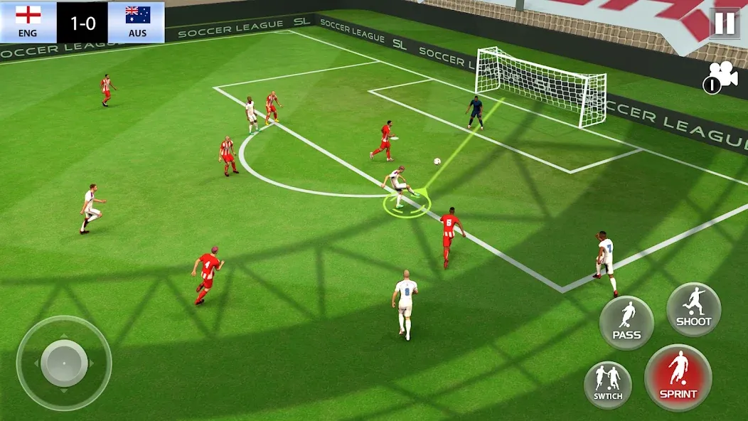 Скачать Play Football: Soccer Games [MOD: безлимитные деньги и энергия] — скриншот 2