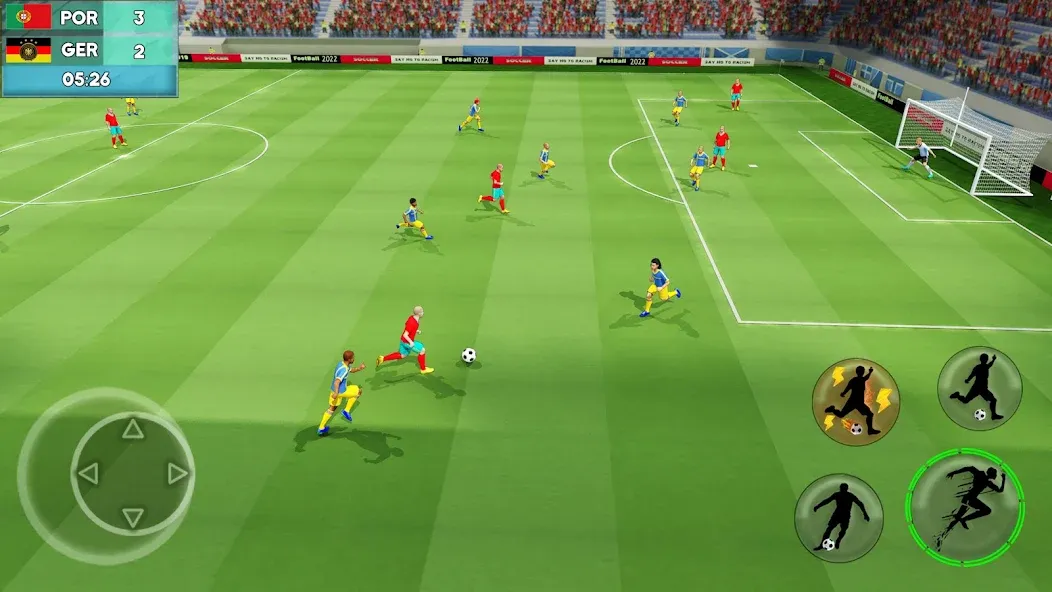 Скачать Play Football: Soccer Games [MOD: безлимитные деньги и энергия] — скриншот 3