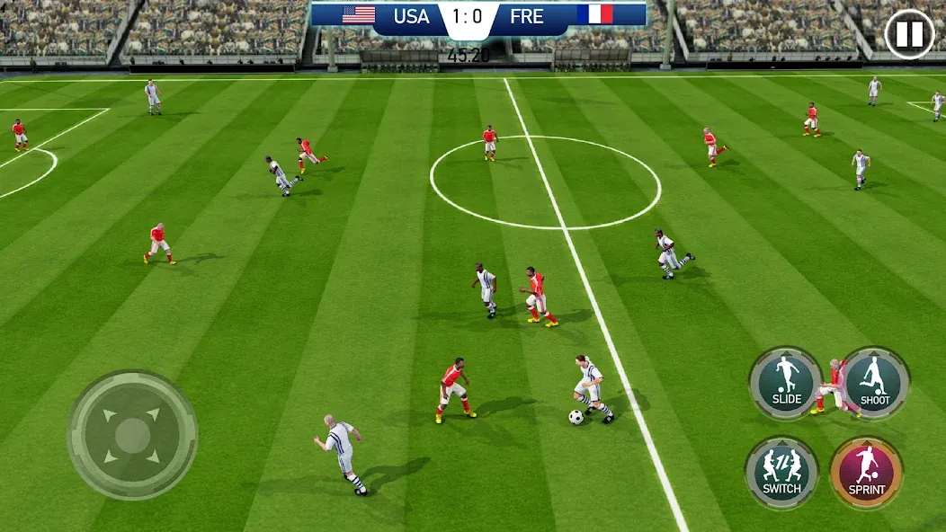 Скачать Play Football: Soccer Games [MOD: безлимитные деньги и энергия] — скриншот 4