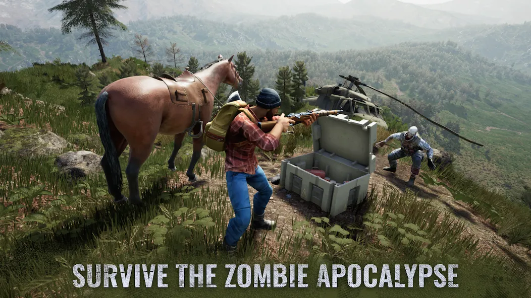 Days After: Survival games [MOD: много ресурсов и оружия] последняя версия — скриншот 1