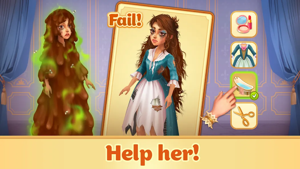 Storyngton Hall: Match 3 games [MOD: безлимитные деньги и жизни] (Бесплатно / APK) — скриншот 2