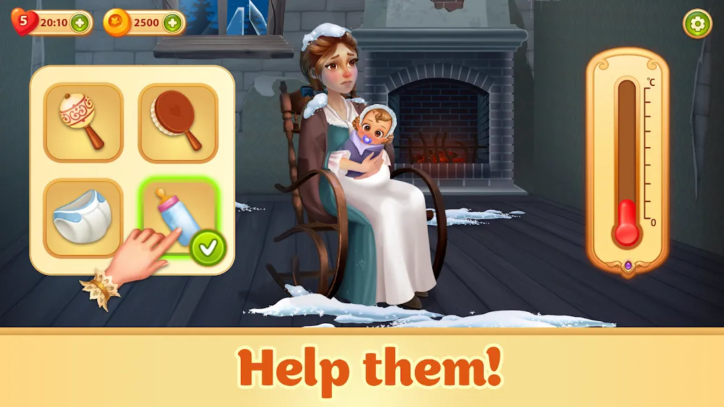 Storyngton Hall: Match 3 games [MOD: безлимитные деньги и жизни] (Бесплатно / APK) — скриншот 3