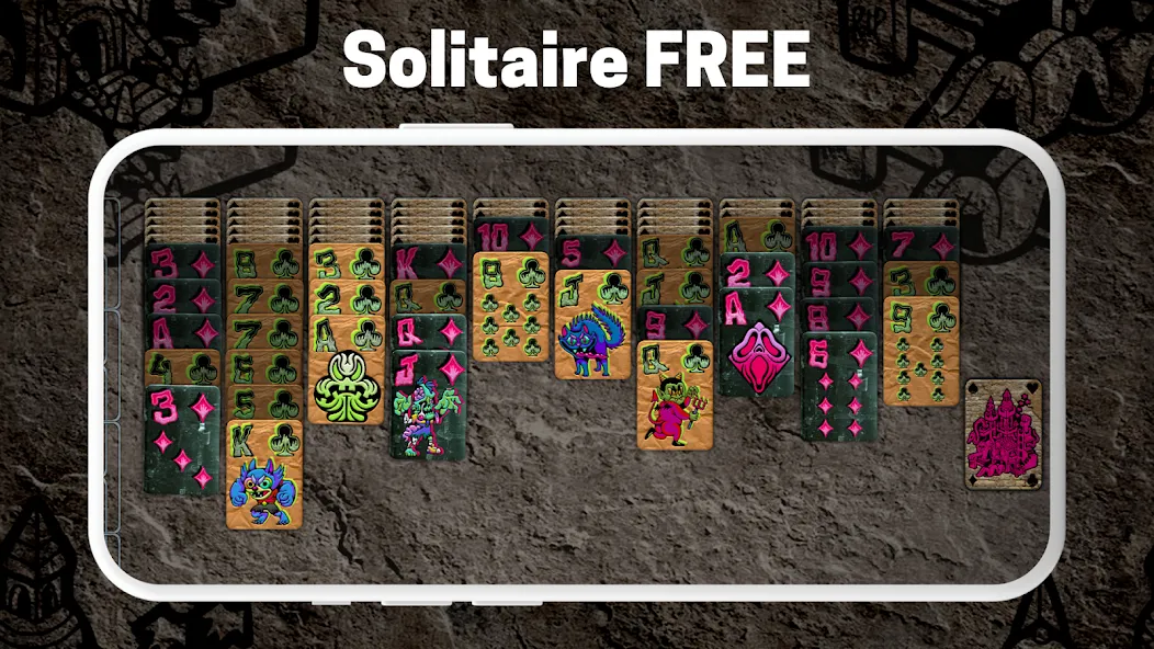 FLICK SOLITAIRE - Card Games [MOD: безлимитные монеты и подсказки] — Скачать бесплатно (APK) — скриншот 3