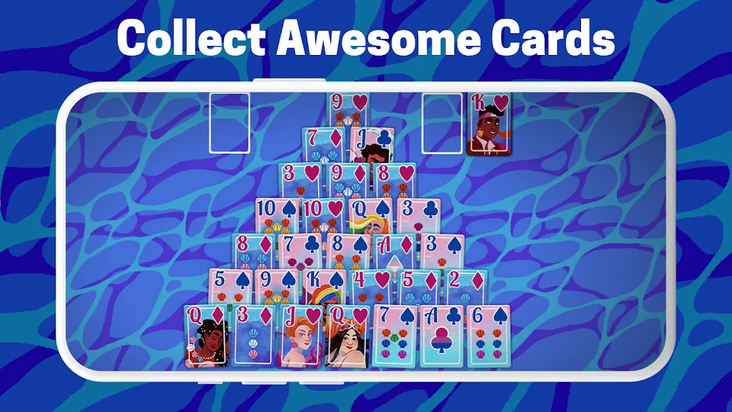 FLICK SOLITAIRE - Card Games [MOD: безлимитные монеты и подсказки] — Скачать бесплатно (APK) — скриншот 4