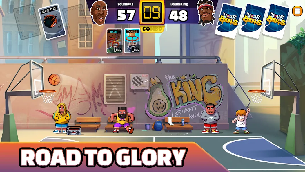 Скачать Your Balls: Basketball Game [MOD: безлимитные деньги и открыты все уровни] на телефон — скриншот 1