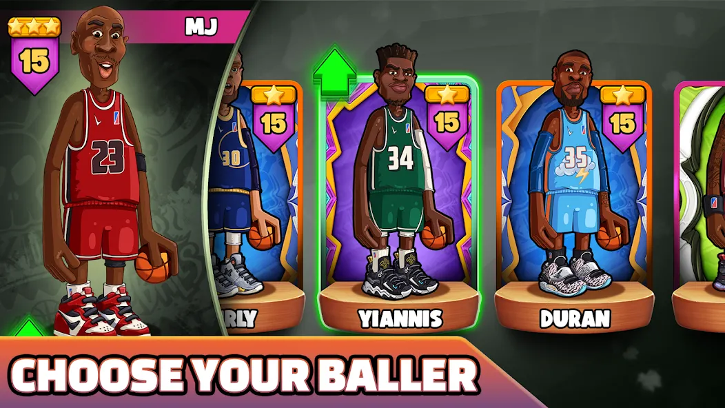 Скачать Your Balls: Basketball Game [MOD: безлимитные деньги и открыты все уровни] на телефон — скриншот 2