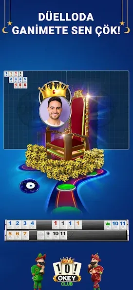 101 Okey Club: Play 101 Plus [MOD: безлимитные монеты и подсказки] — Скачать бесплатно (APK) — скриншот 4