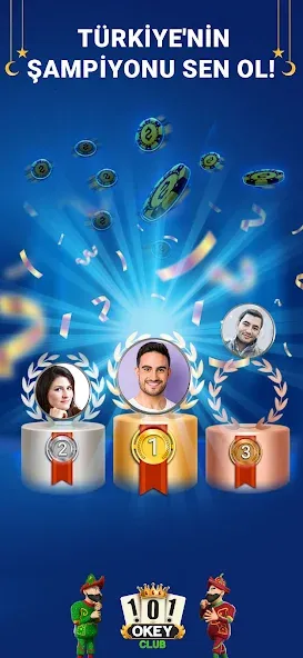 101 Okey Club: Play 101 Plus [MOD: безлимитные монеты и подсказки] — Скачать бесплатно (APK) — скриншот 5
