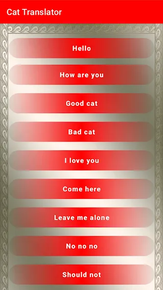 Translator for Cats Prank [MOD: переводчик кошачьих звуков без ограничений] последняя версия — скриншот 2