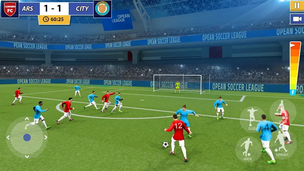 Скачать Soccer Star: Soccer Kicks Game [MOD: безлимитные деньги и энергия] на телефон — скриншот 2