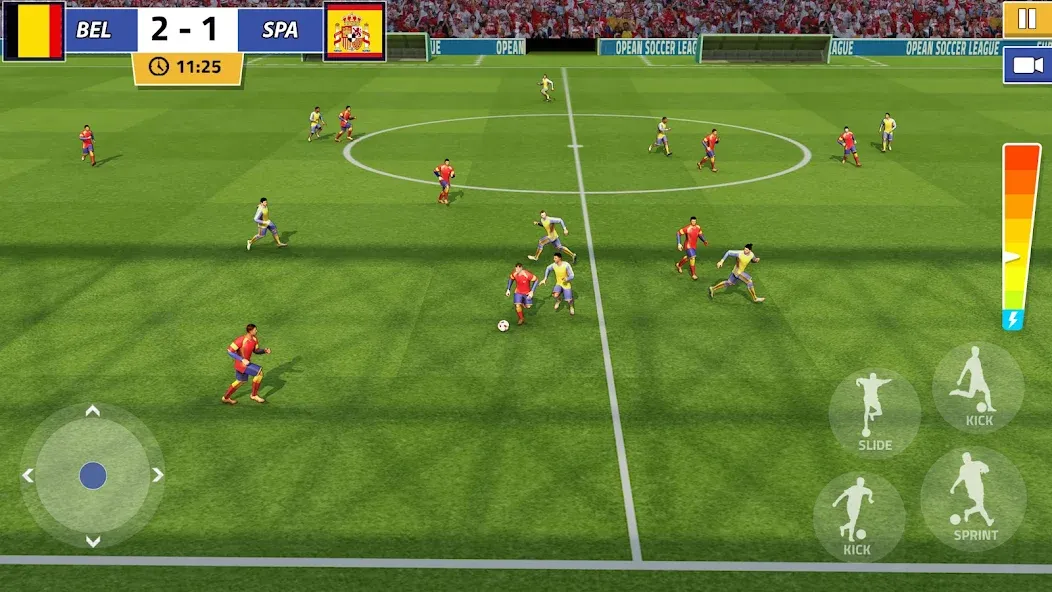 Скачать Soccer Star: Soccer Kicks Game [MOD: безлимитные деньги и энергия] на телефон — скриншот 4