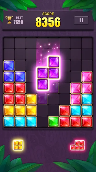 Block Puzzle: Jewel Blast Game [MOD: безлимитные подсказки и бонусы] на Андроид — скриншот 3