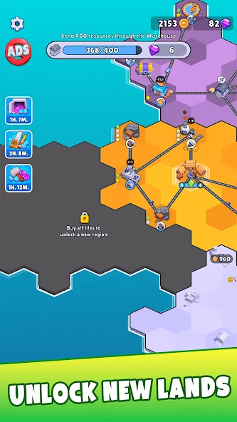 States Builder: Trade Empire [MOD: безлимитные деньги и ресурсы] последняя версия — скриншот 4