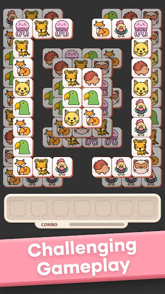 Скачать Match Animal [MOD: безлимитные подсказки и ходы] на телефон — скриншот 3