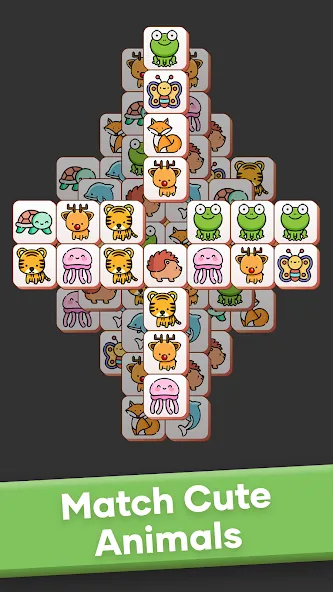 Скачать Match Animal [MOD: безлимитные подсказки и ходы] на телефон — скриншот 4