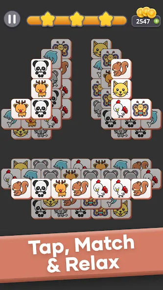 Скачать Match Animal [MOD: безлимитные подсказки и ходы] на телефон — скриншот 5