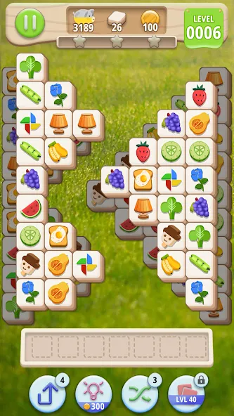 Скачать Tiledom - Matching Puzzle [MOD: безлимитные подсказки и жизни] — скриншот 3