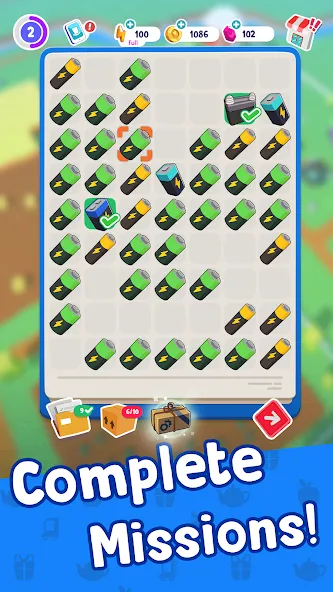 Скачать Merge Mayor - Match Puzzle [MOD: безлимитные деньги и энергия] — скриншот 2