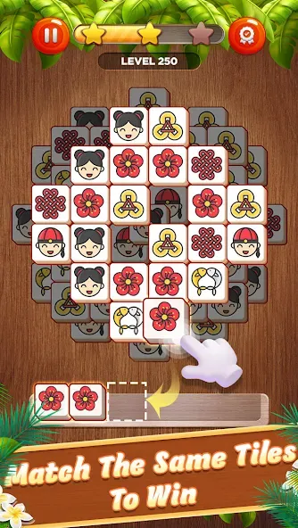 Tile Matcher : Matching Tiles [MOD: без рекламы и все уровни] последняя версия — скриншот 2